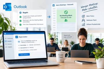 Wie Sie mit outlook‑regeln und einem festen no‑meeting‑block tägliche fokuszeit für alle im team garantieren