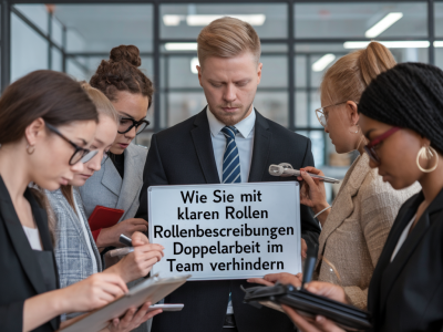 Wie Sie mit klaren Rollenbeschreibungen Doppelarbeit im Team verhindern