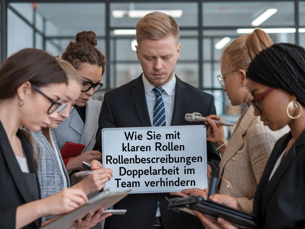 Wie Sie mit klaren Rollenbeschreibungen Doppelarbeit im Team verhindern