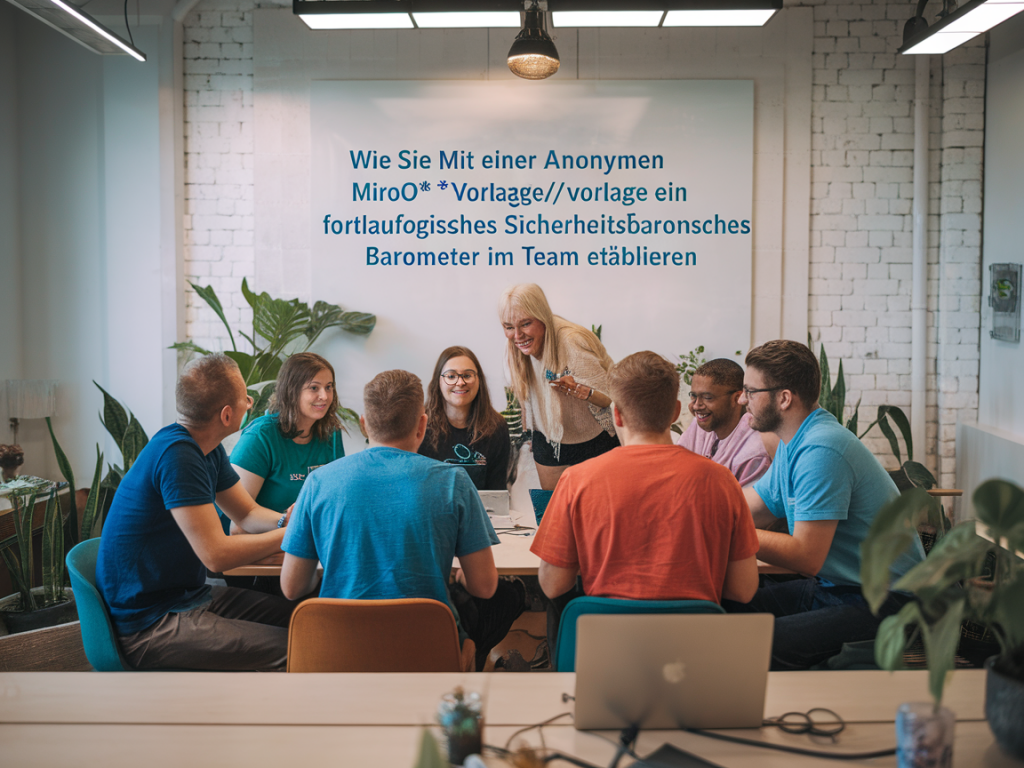 Wie Sie mit einer anonymen miro‑vorlage ein fortlaufendes psychologisches sicherheitsbarometer im team etablieren